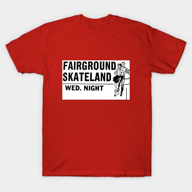 Fairground Skateland T-Shirt by matthewmazurkiewicz